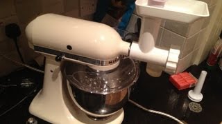 KitchenAid Mixer  Mincer  Meat Grinder Attachment [upl. by Koenraad657]