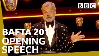 Graham Nortons hilarious speech opens BAFTAs  The British Academy Television Awards 2019  BBC [upl. by Syla]