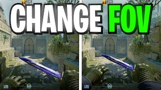 How To CHANGE FOV in CS2 Easy Guide [upl. by Enirod76]