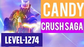 CANDY CRUSH SAGA LEVEL 1274 candycrushsaga candycrush games gaming LEVEL1274 fungamerzUS india [upl. by Ardnalac297]