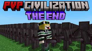 Minecraft but I ESCAPE from PVP CIVILIZATION [upl. by Mcneil]