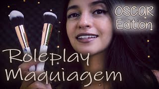 ASMR MAQUIANDO VOCÊ ☆ Conversa sobre Filmes Indicados ao Oscar Roleplay para Dormir [upl. by Yentrok]