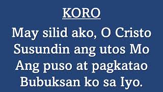 MAY SILID KA BA CRISTO Have You Any Room for Jesus Accompaniment with Tagalog lyrics [upl. by Clive]