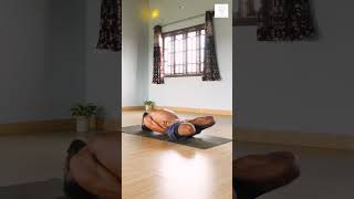 Supta Vajrasana prashanthayoga ashtangavinyasayoga [upl. by Cairistiona]