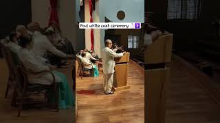 white coat ceremony 🥼⚕ mbbslife whitecoat youtubeshorts feedshorts [upl. by Docilla]