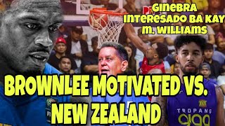 GINEBRA KUKUNIN BA si MIKEY WILLIAMS GILAS RERESBAK sa NEW ZEALAND HalSportsRepblk [upl. by Vallie]