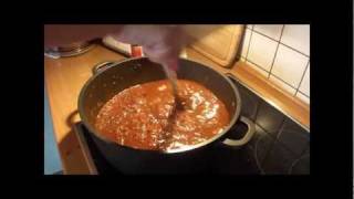 Das Kochen einer Bolognese Sauce [upl. by Melisenda]