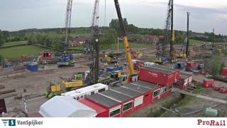 Time lapse buitendienststelling Nijkerk 20  23 mei 2016 [upl. by Hackett]