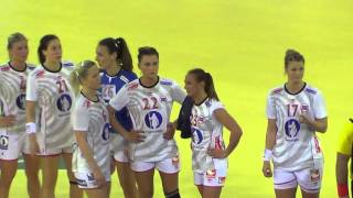 Handbal romania  norvegia 09 march 2016 ultimele minute 2520 final score [upl. by Harikahs]