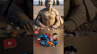 Sand statues of avengers 😰😱😨🥶marvel avenegers fonkmusic viralvideo viralvideo [upl. by Nadabas]