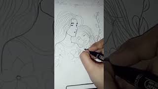 Aarariro raaro song❤️mother and daughter drawing ❤️❤️ [upl. by Kareem]