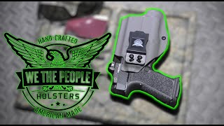 Glock 1919X Light BearingOptic Ready Holster  We The People Holsters [upl. by Anaib]