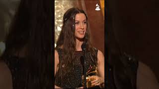 alanismorisette Wins The GRAMMY For Best Female Rock Vocal Performance in 1999  grammy Rewind [upl. by Enial]