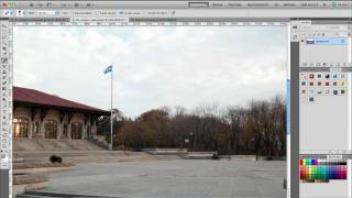 Photoshop CS5 Tutorial Content Aware Fill [upl. by Heti]