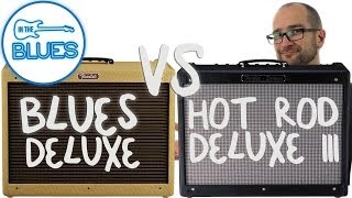 Fender Blues Deluxe vs Fender Hot Rod Deluxe III Amplifier [upl. by Marvel]