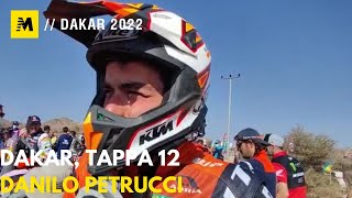 Dakar 2022 Danilo Petrucci ce lha fatta quotSono caduto ancora ma lho finitaquot [upl. by Acireit]