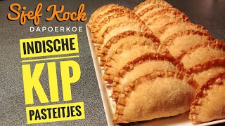 Indische Pasteitjes Maken  Indische Pasteitjes Recept  Indische Snack  Indische Keuken [upl. by Ainollopa]