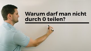 Warum darf man nicht durch Null teilen  Mathe by Daniel Jung [upl. by Akihsat126]