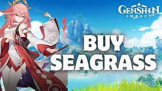 How to Buy Seagrass in Genshin Impact in 2024 [upl. by Courtenay]