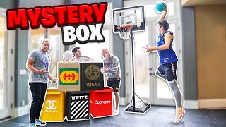 Last To Miss MINI HOOP DUNK Wins Mystery BOX [upl. by Basset246]