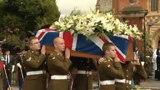 Fallen troops welcomed back to UK [upl. by Sebbie]