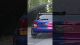 Nogaro Blue Audi RS4 B5 ASMR asmr dream classic audi quattro vintagecars dreamcar cartok [upl. by Anned858]