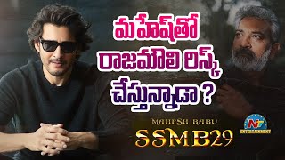 Rajamouli Taking a Risk with Mahesh Babu  SSMB29  NTV ENT [upl. by Eeimaj561]