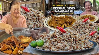 ORIGINAL SISIG PAMPANGA at ASADONG MATUA ni AtchingLillian quotAUTHENTIC at LEGITquot ang SISIG dito [upl. by Afrikah]