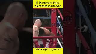 Los huevos estrellados del Maromero Paez boxing [upl. by Oiuqise]