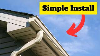 How To Install A Seamless Rain Gutter [upl. by Ponzo]