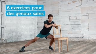 6 exercices pour les genoux renforcer stabiliser et protéger [upl. by Aihsele]