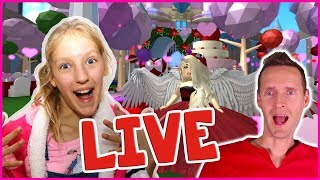 KarinaOMG plays Roblox Royale High with Freddy Live Stream [upl. by Ainesej]