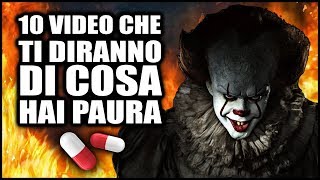 10 VIDEO che ti diranno di cosa hai PAURA 📷 Test della Personalità [upl. by Erdnassak]