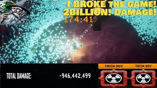 I BROKE this game 2BILLION damage with the M1000  Deep Rock Galactic Survivor [upl. by Flossi724]