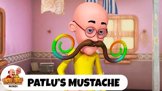 Patlus Mustache  Comedy Funny Cartoon  मोटू पतलू  Full Ep 85  Motu Patlu Show 2024 Hindi [upl. by Meras]