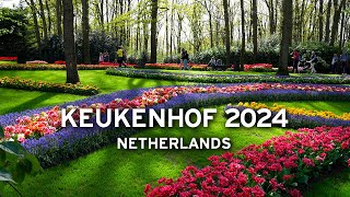 🇳🇱 Keukenhof April 2024  Netherlands 4K [upl. by Loise]