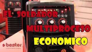 SOLDADOR MULTIPROCESO ⚡ BESTER 190C [upl. by Ewold]