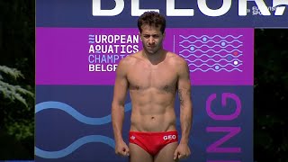 Tornike Onikashvili  Diving 2024 European Championships [upl. by Licec855]