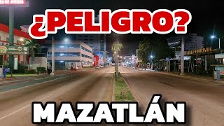 ¿P3L1GR0 en Mazatlán SINALOA el MIEDO llega a MAZATLÁN así se encuentra esta NOCHE [upl. by Melina]