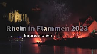 Rhein in Flammen 2023 [upl. by Pepita]