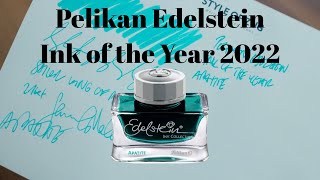 NEW Pelikan Edelstein Ink of the Year 2022 APATITE 💙 [upl. by Schnur]