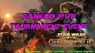 SWTOR Ranked PVP Tournament Event 2024 Map Walkthrough and how to get there [upl. by Yelahs476]