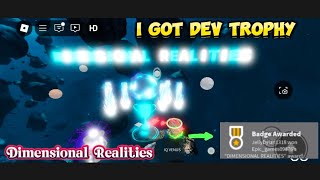 I Got Dev Trophy 🏆 at IQ Obby Roblox [upl. by Nagoh]