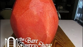 Quickest Simplest Way to Peel a Watermelon [upl. by Theresina459]