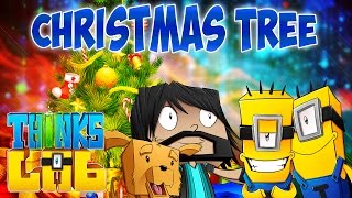 Minecraft Mods  Thinks Lab  Finding A Christmas Tree Minecraft Roleplay [upl. by Morlee]