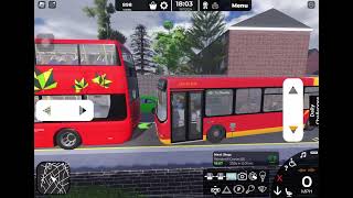 Every Bus on Route 450  Part 18  Cadet croydon roblox [upl. by Yedsnil]