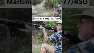 💥Which is more DEVASTATING Martini Henry 577450 or Tolley Elephant Rifle 577 BPE [upl. by Calida]