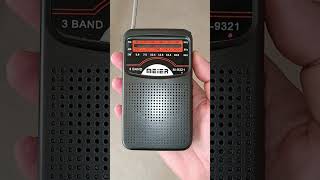 MEIER M9321 3 BAND RADYO 11660 KHZ SW TÜRKİYENİN SESİ RADYOSU swradio swl [upl. by Aerdnod]