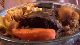 African Mukbang I’ve had so far newvideo Senegalese Jollof Rice Thieboudienne West African 🇸🇳 [upl. by Winters]