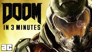 Doom ENTIRE Storyline of All Games in 3 Minutes Doom Animated Story [upl. by Aldous]